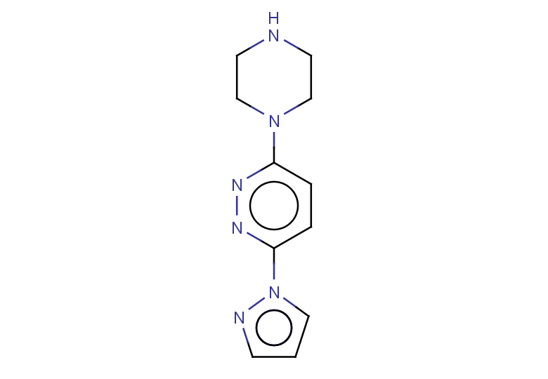 3-(piperazin-1-yl)-6-(1H-pyrazol-1-yl)pyridazine
