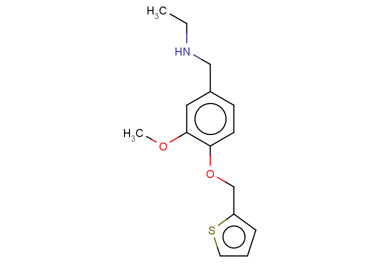 ethyl({[3-methoxy-4-(thiophen-2-ylmethoxy)phenyl]methyl})amine
