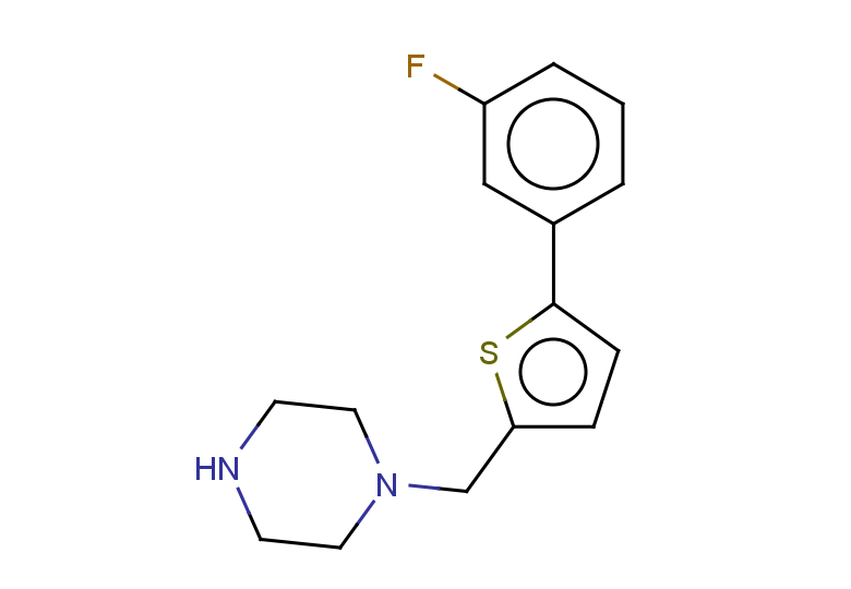 1-{[5-(3-fluorophenyl)thiophen-2-yl]methyl}piperazine