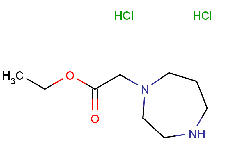 ethyl 2-(1,4-diazepan-1-yl)acetate dihydrochloride