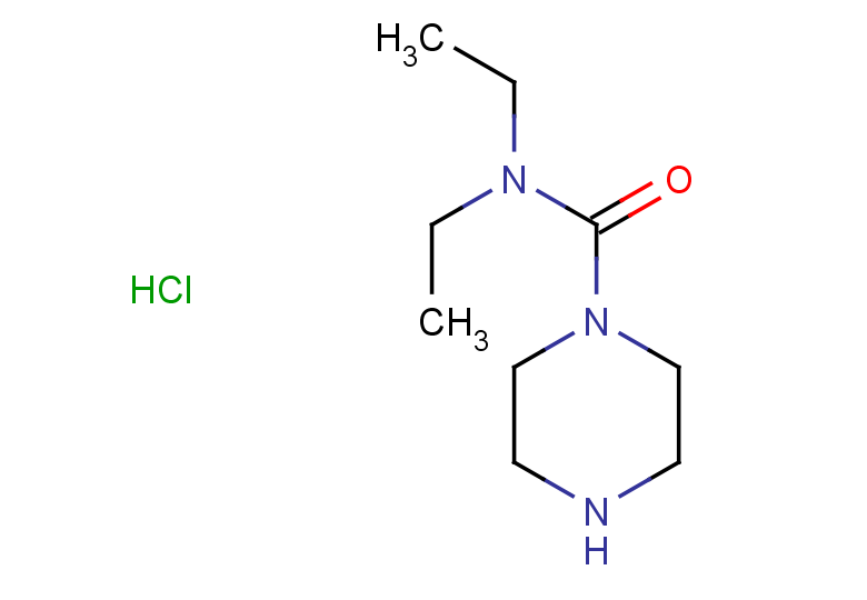 N,N-diethylpiperazine-1-carboxamide hydrochloride