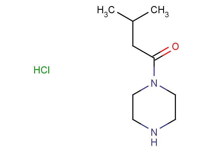3-methyl-1-(piperazin-1-yl)butan-1-one hydrochloride