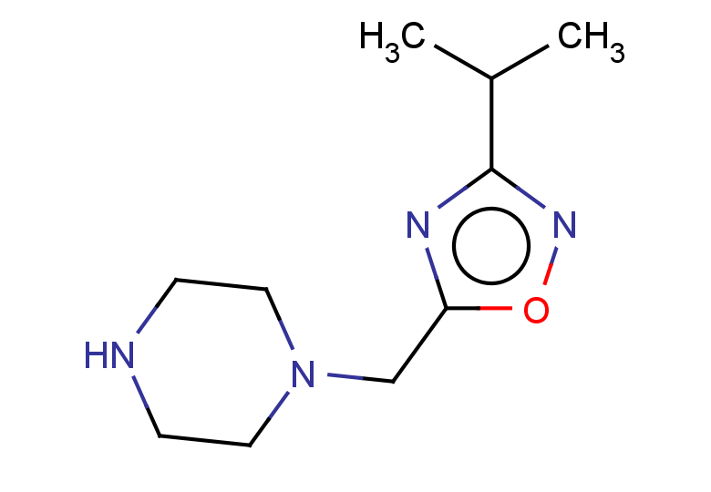 1-{[3-(propan-2-yl)-1,2,4-oxadiazol-5-yl]methyl}piperazine