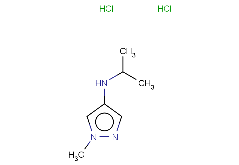 1-methyl-N-(propan-2-yl)-1H-pyrazol-4-amine dihydrochloride