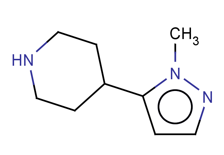 4-(1-methyl-1H-pyrazol-5-yl)piperidine