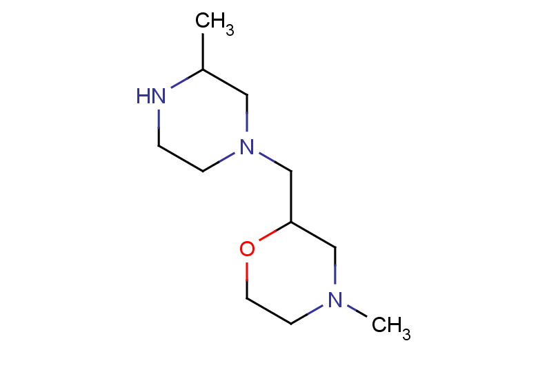 4-methyl-2-[(3-methylpiperazin-1-yl)methyl]morpholine
