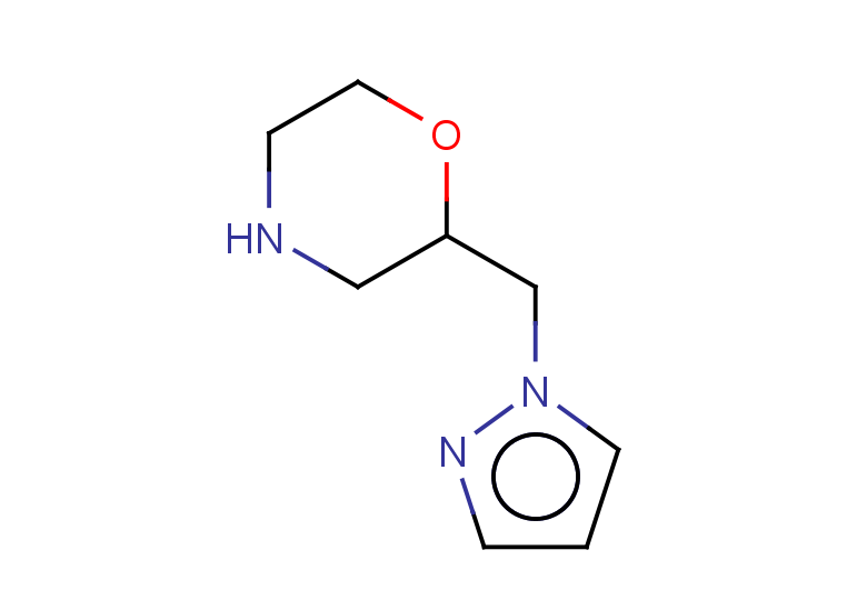 2-[(1H-pyrazol-1-yl)methyl]morpholine