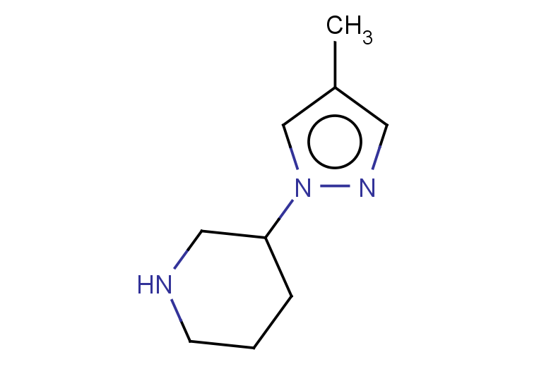 3-(4-methyl-1H-pyrazol-1-yl)piperidine