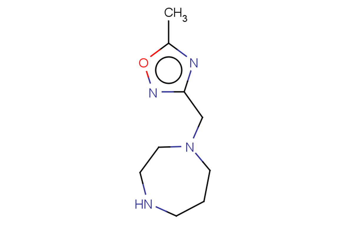 1-[(5-methyl-1,2,4-oxadiazol-3-yl)methyl]-1,4-diazepane