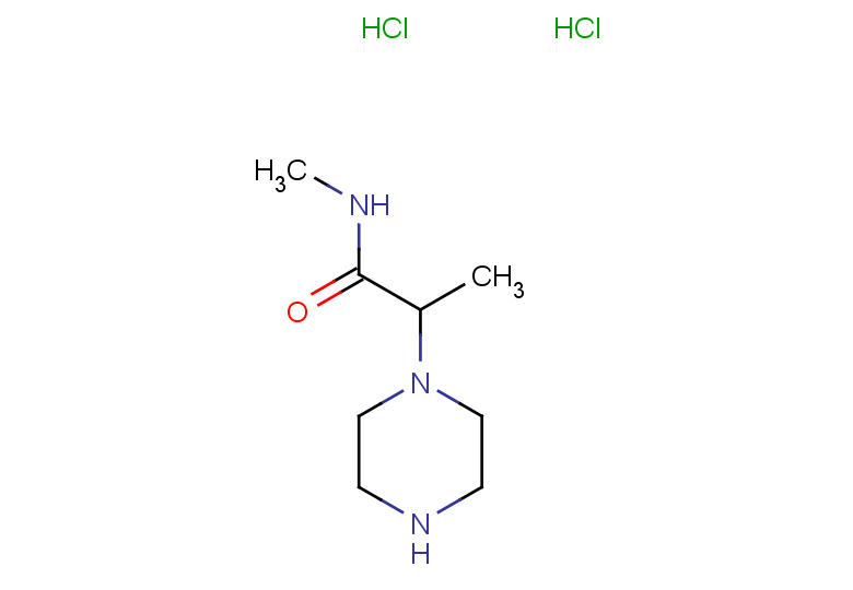 N-methyl-2-(piperazin-1-yl)propanamide dihydrochloride