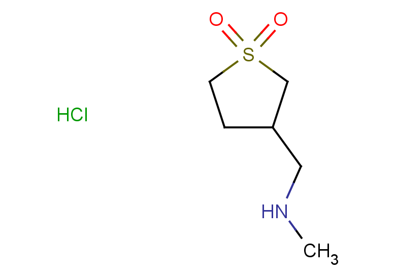 3-[(methylamino)methyl]-1lambda6-thiolane-1,1-dione hydrochloride
