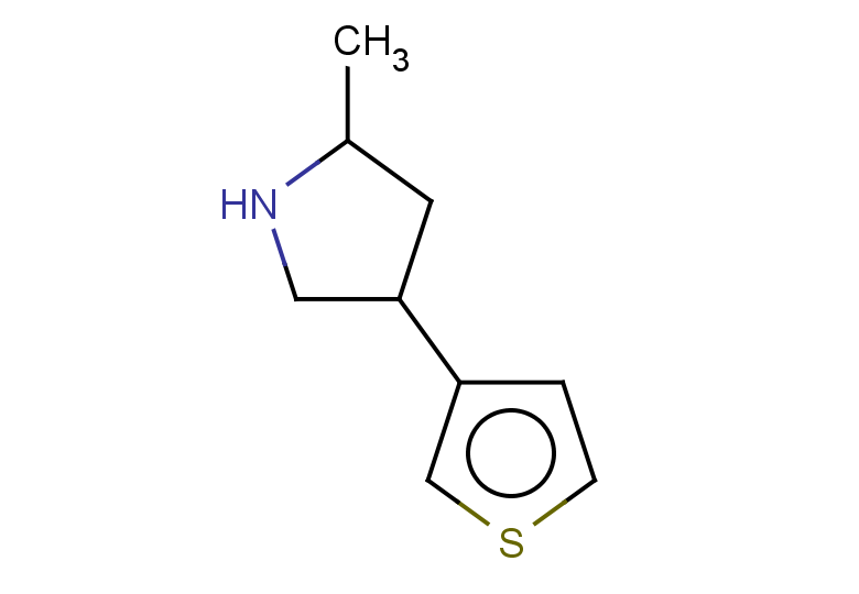 2-methyl-4-(thiophen-3-yl)pyrrolidine, Mixture of diastereomers