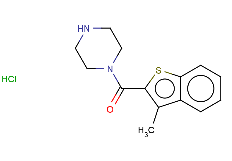 1-(3-methyl-1-benzothiophene-2-carbonyl)piperazine hydrochloride