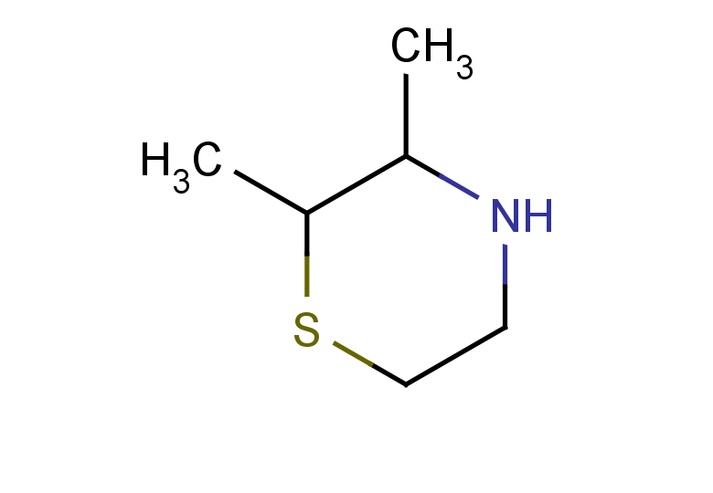 2,3-dimethylthiomorpholine, Mixture of diastereomers