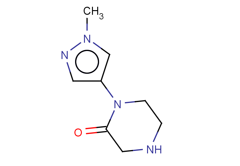 1-(1-methyl-1H-pyrazol-4-yl)piperazin-2-one
