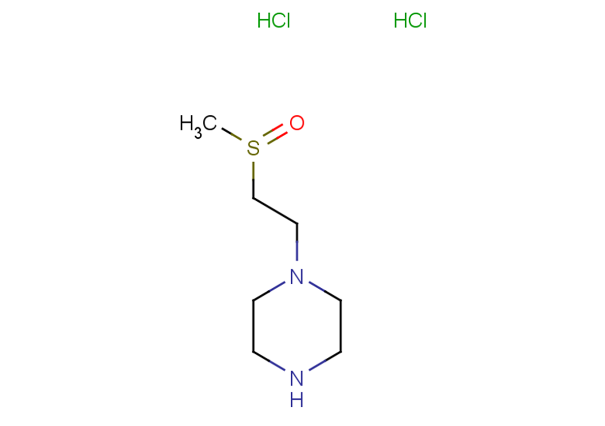 1-(2-methanesulfinylethyl)piperazine dihydrochloride