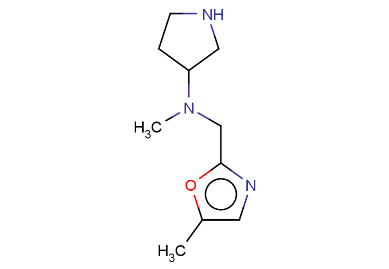 N-methyl-N-[(5-methyl-1,3-oxazol-2-yl)methyl]pyrrolidin-3-amine