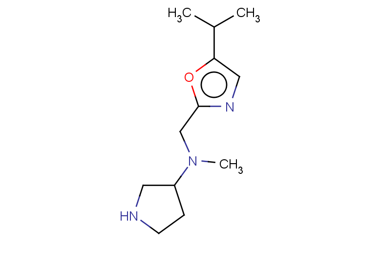 N-methyl-N-{[5-(propan-2-yl)-1,3-oxazol-2-yl]methyl}pyrrolidin-3-amine