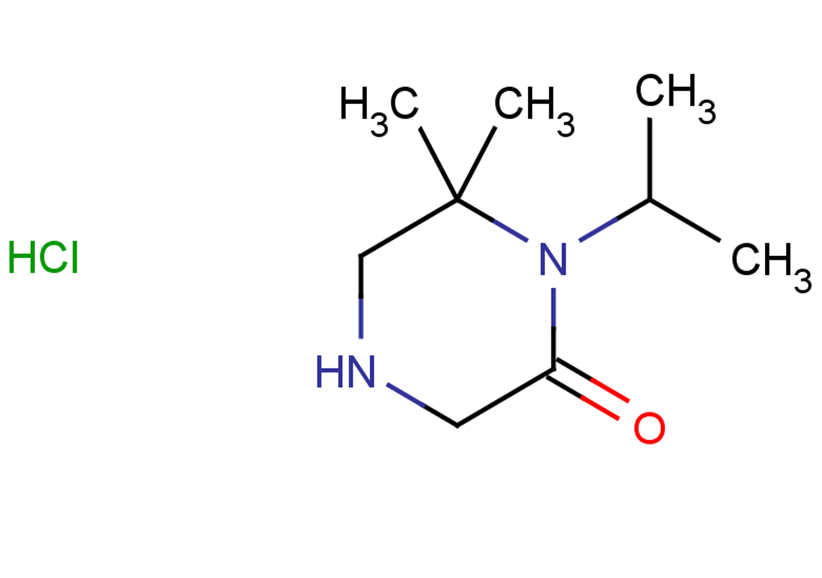 6,6-dimethyl-1-(propan-2-yl)piperazin-2-one hydrochloride