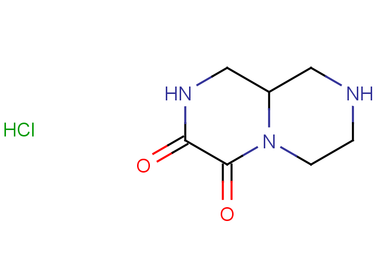 octahydro-1H-pyrazino[1,2-a]piperazine-3,4-dione hydrochloride