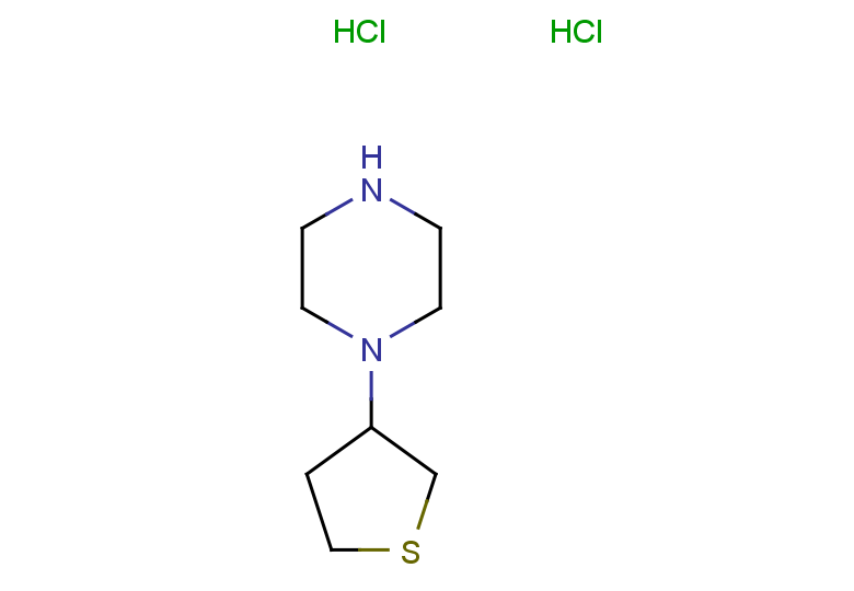 1-(thiolan-3-yl)piperazine dihydrochloride