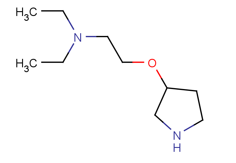 diethyl[2-(pyrrolidin-3-yloxy)ethyl]amine