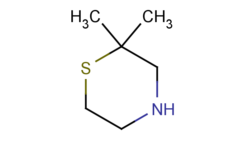 2,2-dimethylthiomorpholine