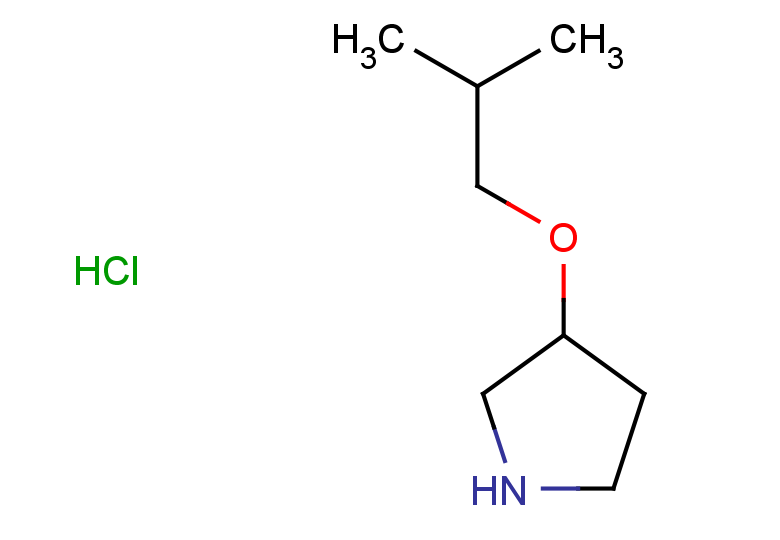 3-(2-methylpropoxy)pyrrolidine hydrochloride