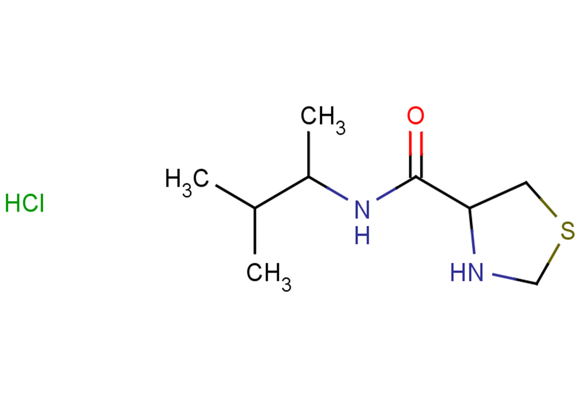 N-(3-methylbutan-2-yl)-1,3-thiazolidine-4-carboxamide hydrochloride