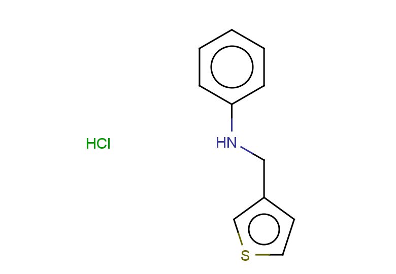 N-(thiophen-3-ylmethyl)aniline hydrochloride