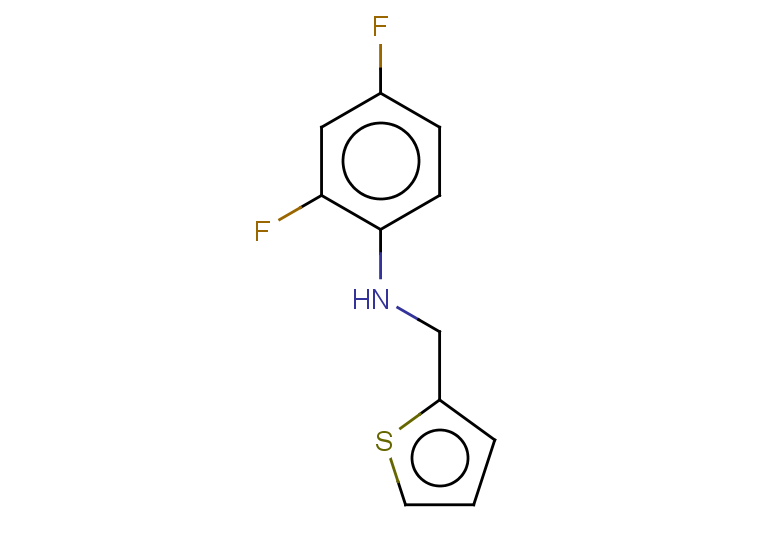 2,4-difluoro-N-(thiophen-2-ylmethyl)aniline