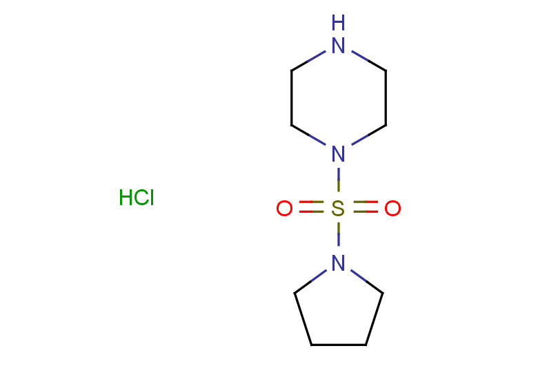 1-(pyrrolidine-1-sulfonyl)piperazine hydrochloride