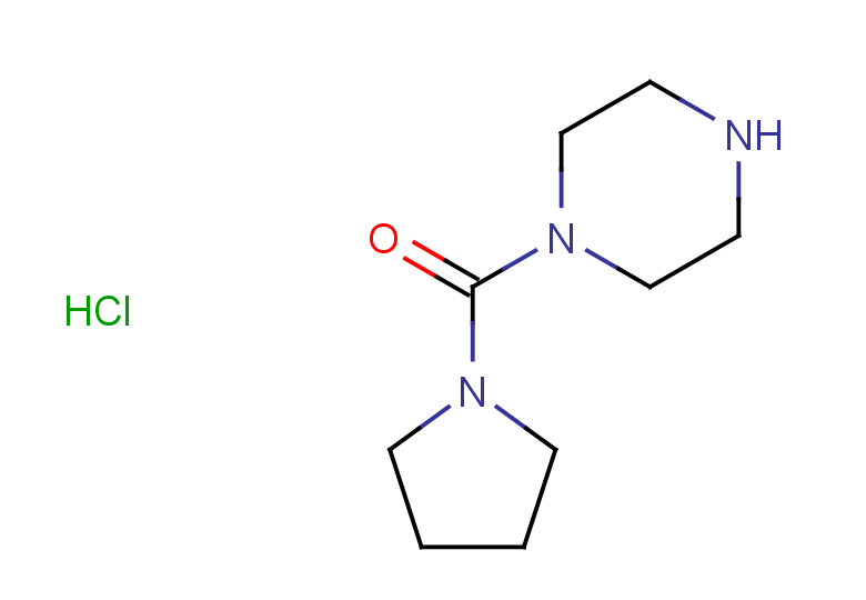 1-(pyrrolidine-1-carbonyl)piperazine hydrochloride