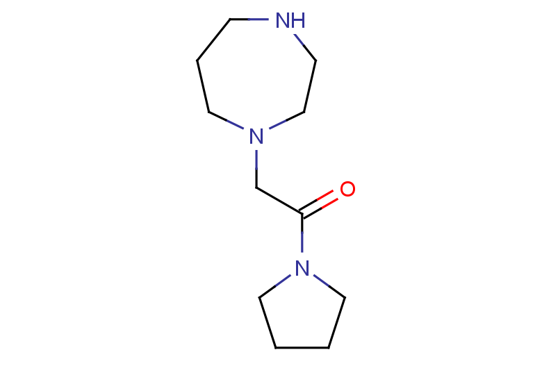 2-(1,4-diazepan-1-yl)-1-(pyrrolidin-1-yl)ethan-1-one