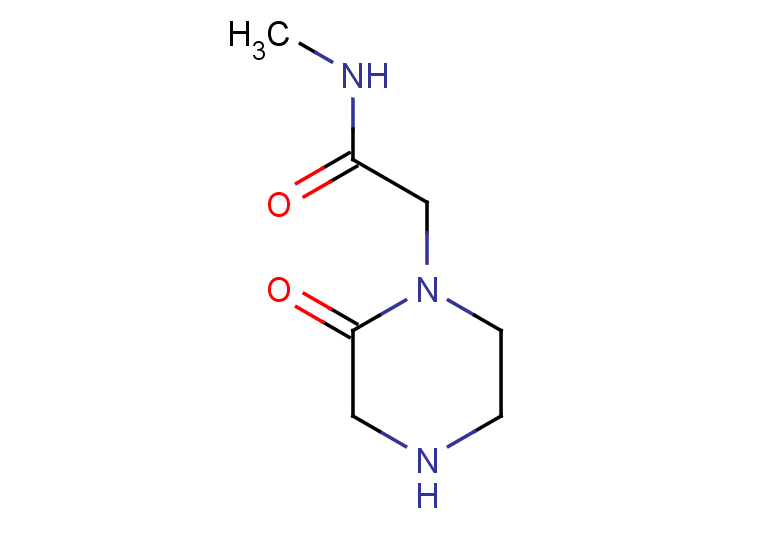 N-methyl-2-(2-oxopiperazin-1-yl)acetamide