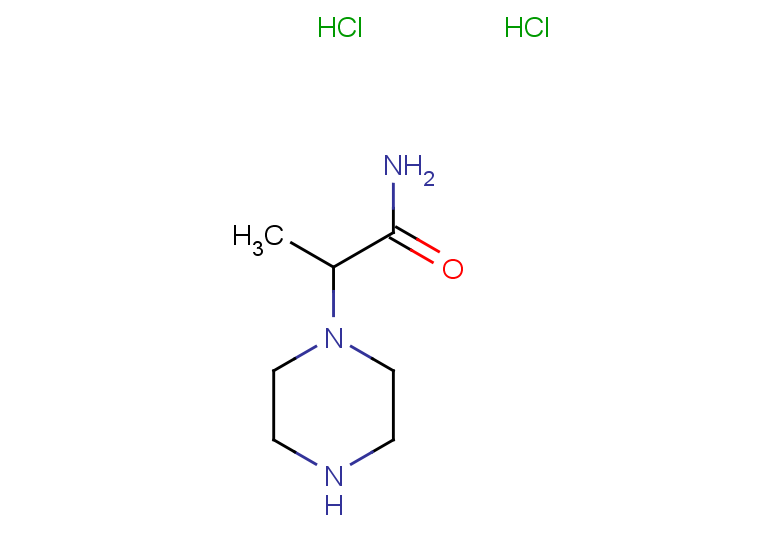 2-(piperazin-1-yl)propanamide dihydrochloride