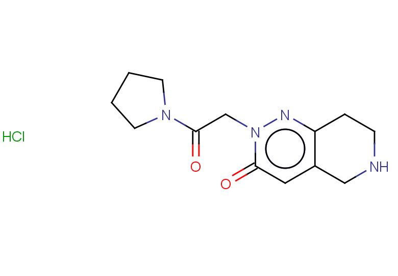 2-[2-oxo-2-(pyrrolidin-1-yl)ethyl]-2H,3H,5H,6H,7H,8H-pyrido[4,3-c]pyridazin-3-one hydrochloride