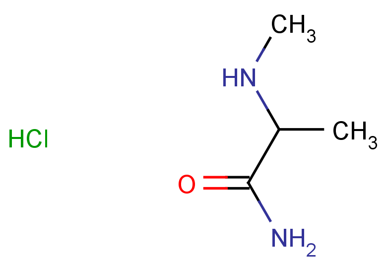 2-(methylamino)propanamide hydrochloride
