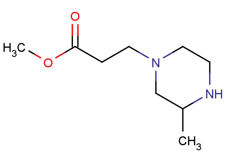 methyl 3-(3-methylpiperazin-1-yl)propanoate