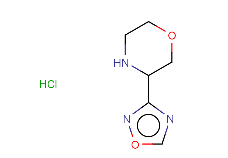 3-(1,2,4-oxadiazol-3-yl)morpholine hydrochloride