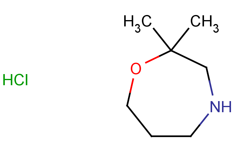 2,2-dimethyl-1,4-oxazepane hydrochloride
