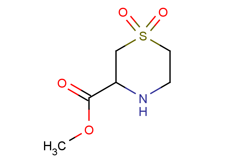 methyl 1,1-dioxo-1lambda6-thiomorpholine-3-carboxylate
