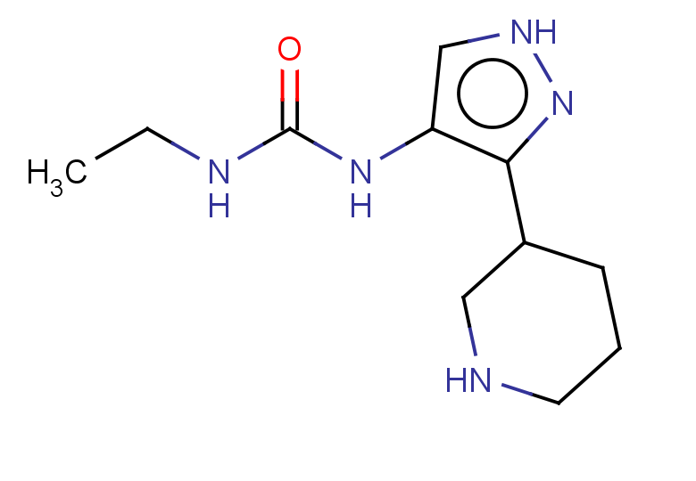 3-ethyl-1-[3-(piperidin-3-yl)-1H-pyrazol-4-yl]urea