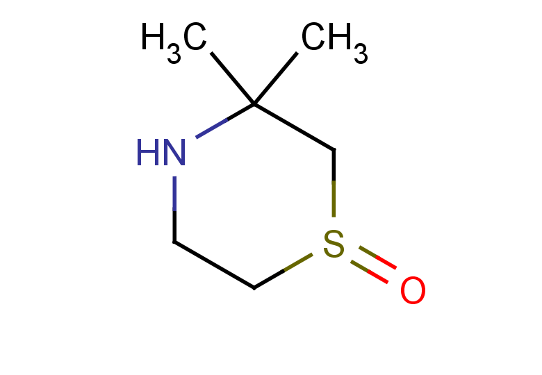 3,3-dimethyl-1lambda4-thiomorpholin-1-one