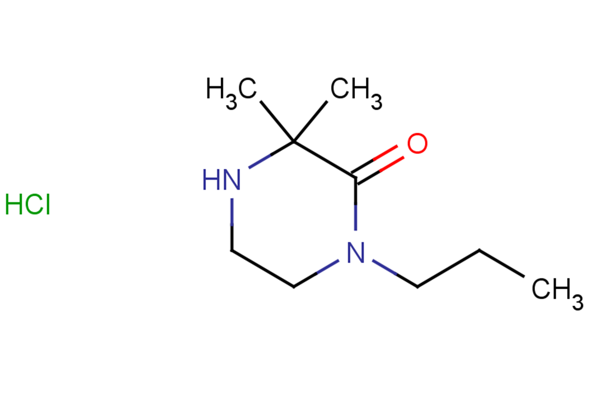 3,3-dimethyl-1-propylpiperazin-2-one hydrochloride