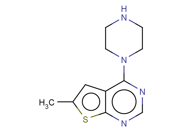 1-{6-methylthieno[2,3-d]pyrimidin-4-yl}piperazine