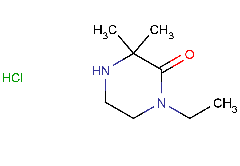 1-ethyl-3,3-dimethylpiperazin-2-one hydrochloride