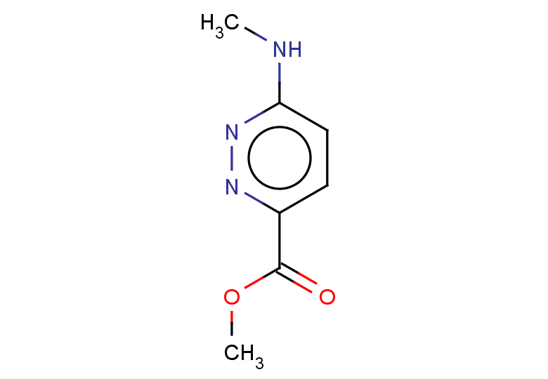 methyl 6-(methylamino)pyridazine-3-carboxylate