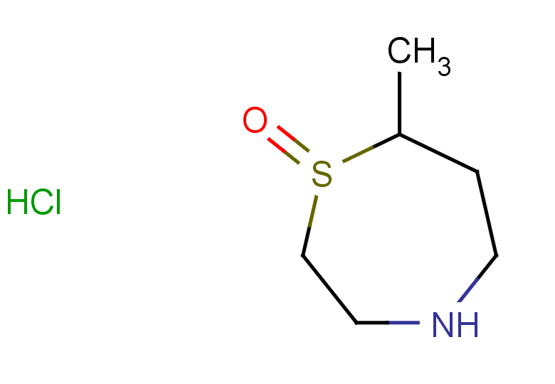 7-methyl-1,4-thiazepan-1-one hydrochloride