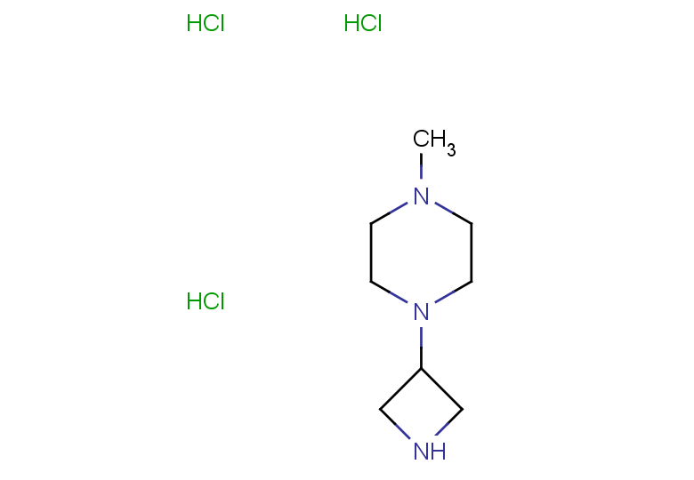 1-(azetidin-3-yl)-4-methylpiperazine trihydrochloride